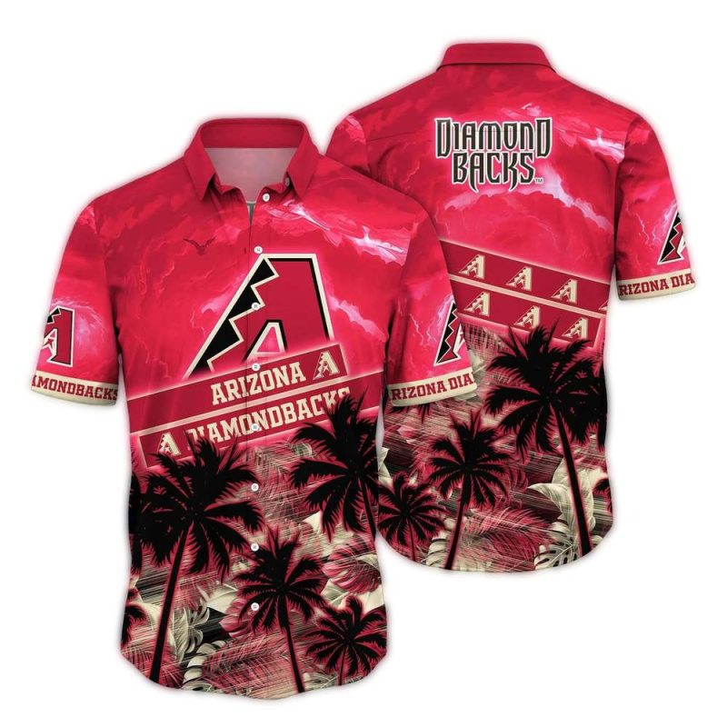 Arizona Diamondbacks Coconut Tropical Summer Hawaiian Shirt 1
