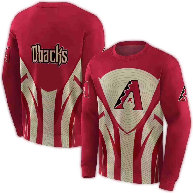Arizona Diamondbacks Concentric Lines AOP Sweatshirt 1