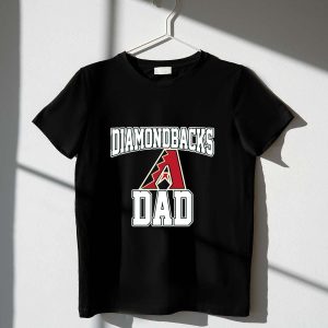 Arizona Diamondbacks Dad Pride T-Shirt - Bold Team Spirit Apparel