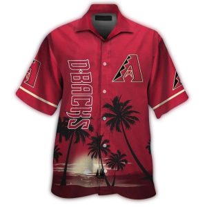 Arizona Diamondbacks Dawn Beach Hawaiian Shirt