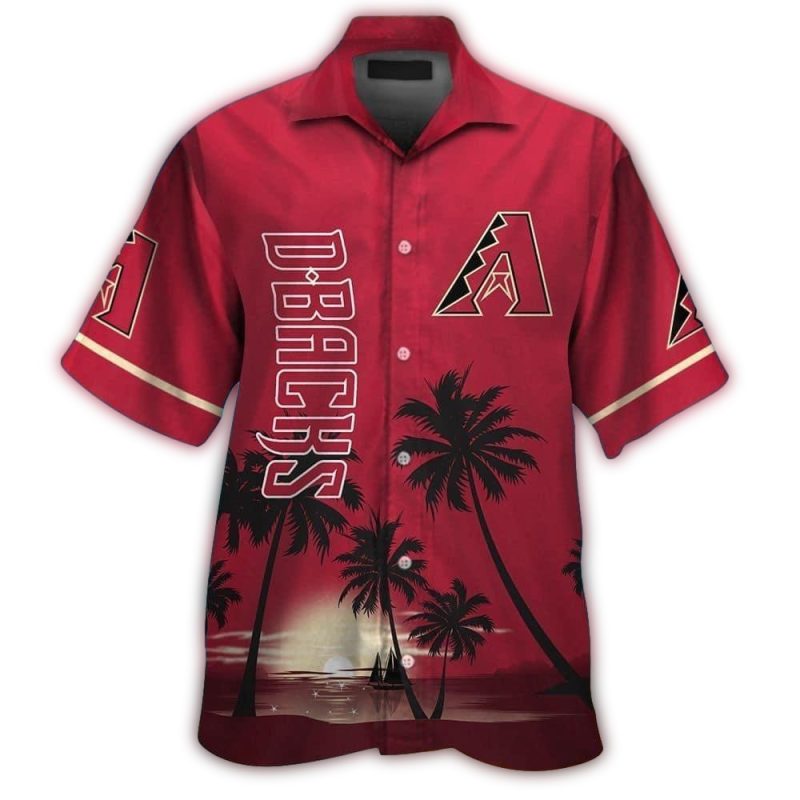 Arizona Diamondbacks Dawn Beach Hawaiian Shirt 1