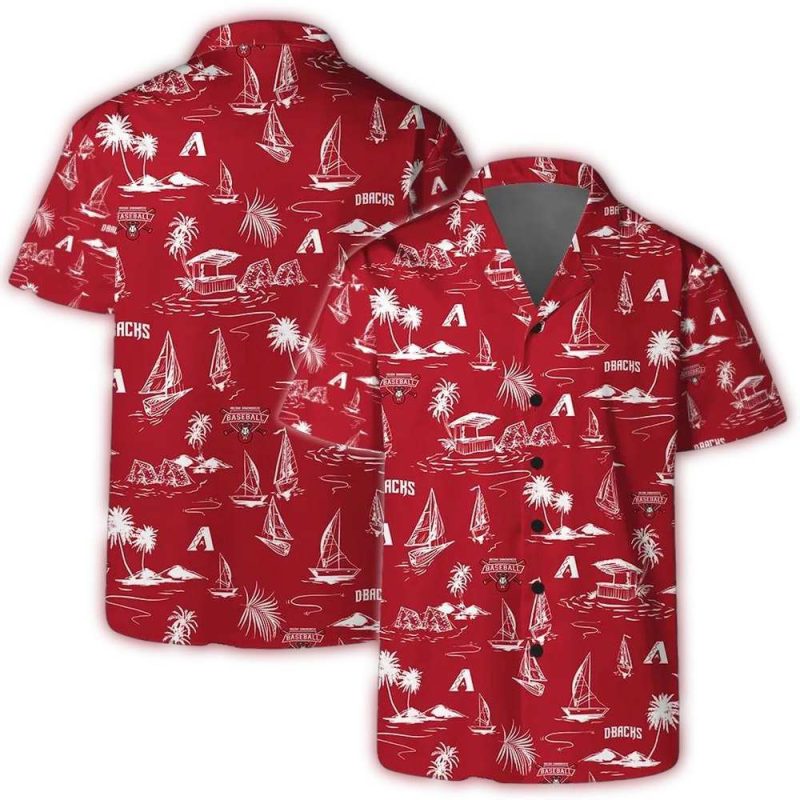 Arizona Diamondbacks Desert Radiance Hawaiian Shirt 1