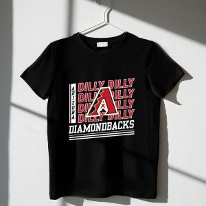 Arizona Diamondbacks Dilly Dilly Logo Graphic T-Shirt For Fans