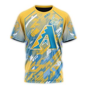 Arizona Diamondbacks Fearless Against Childhood Cancers All Over Print T Shirt