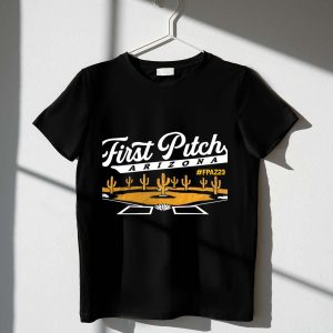 Arizona Diamondbacks Cactus Baseball Field T-Shirt - First Pitch Fpaz23