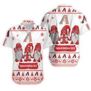 Arizona Diamondbacks Gnomes Cactus Dream Hawaiian Shirt