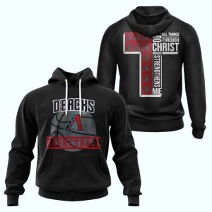 Arizona Diamondbacks I Can Do Christ All Things Through Who Strengthens Me All Over Print Hoodie