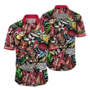 Arizona Diamondbacks Oasis Breeze Hawaiian Shirt