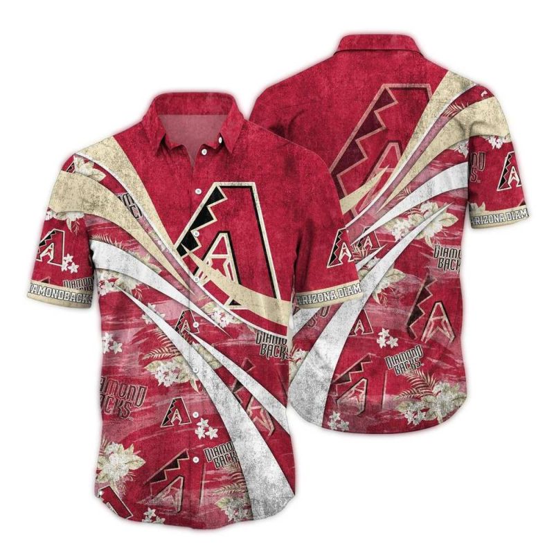 Arizona Diamondbacks Sandstorm Style Hawaiian Shirt 1