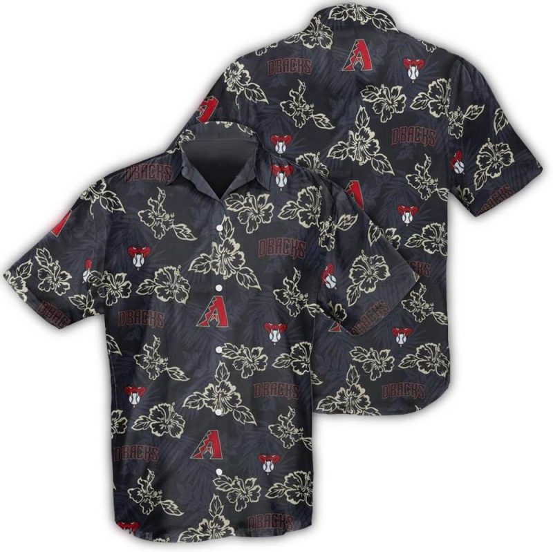 Arizona Diamondbacks Sunset Sands Hawaiian Shirt 1
