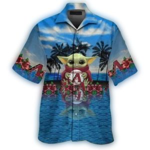 Arizona Diamondbacks With Baby Yoda Hawaiian Shirt