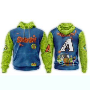 Arizona Diamondbacks X Scooby Doo All Over Print Hoodie