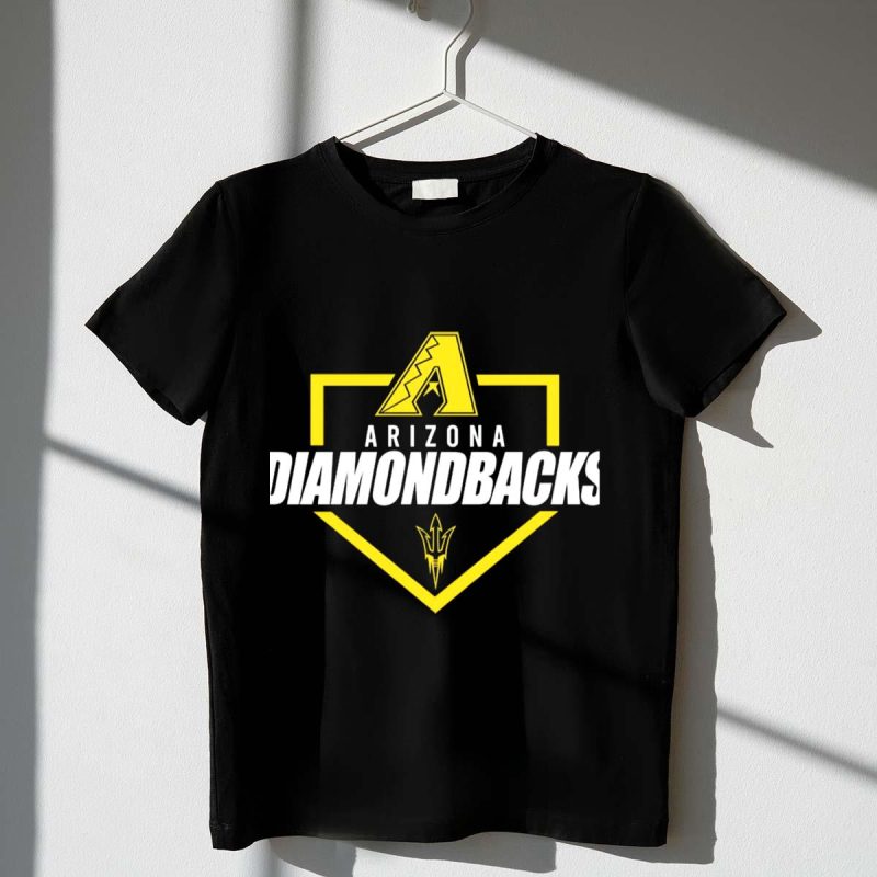 Arizona State University Night Arizona Diamondbacks T Shirt t shirt 1 1