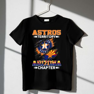 Houston Astros Arizona Chapter T-Shirt With Logo & Flag Design
