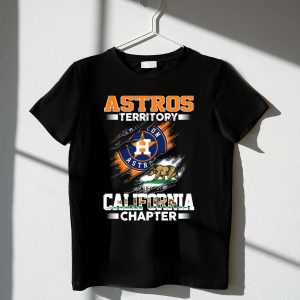 California Chapter Houston Astros T-Shirt - Astros Territory Design