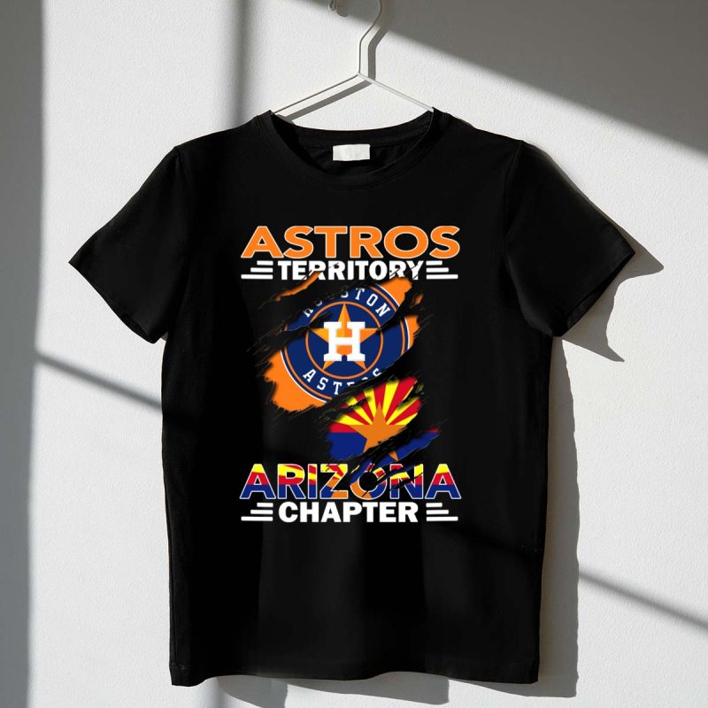 Astros Territory Houston Astros Logo Arizona Flag Arizona Chapter T Shirt t shirt 1 1