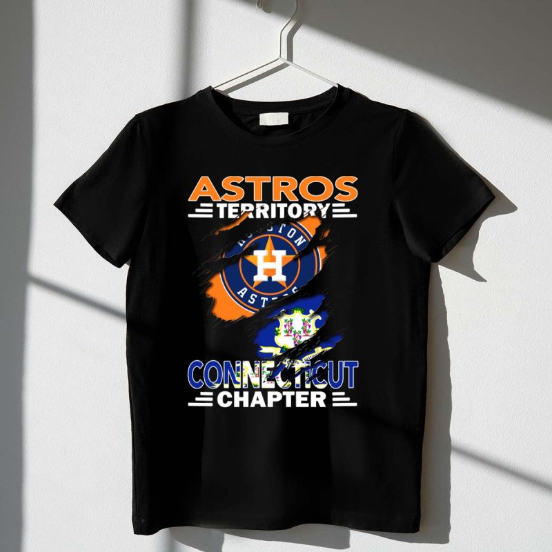 Astros Territory Houston Astros Logo Connecticut Chapter T Shirt t shirt 1 1