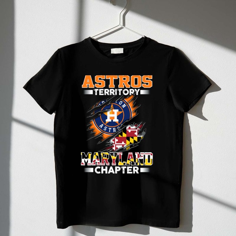 Astros Territory Houston Astros Maryland Chapter T Shirt t shirt 1 1
