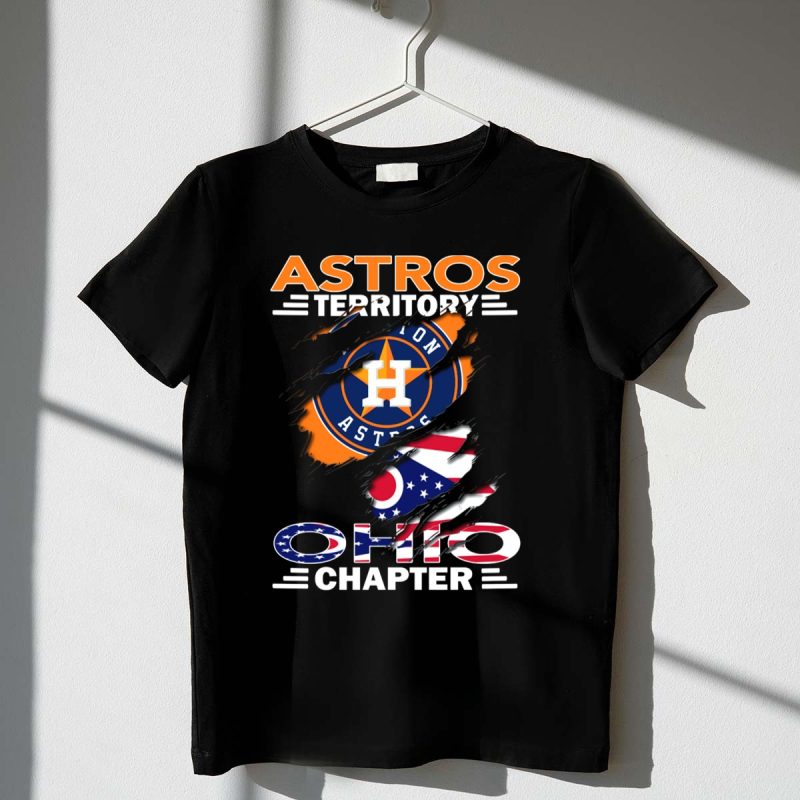 Astros Territory Ohio Chapter Houston Astros Ohio Flag T Shirt t shirt 1 1