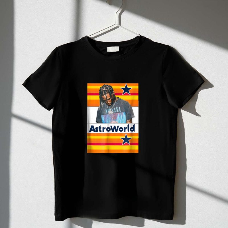 Astroworld Travis Scott Houston Astros shirt t shirt 1 1