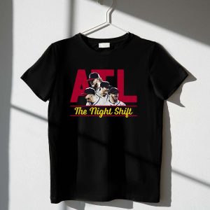 Atl The Night Shift Graphic T-Shirt For Cool Casual Style