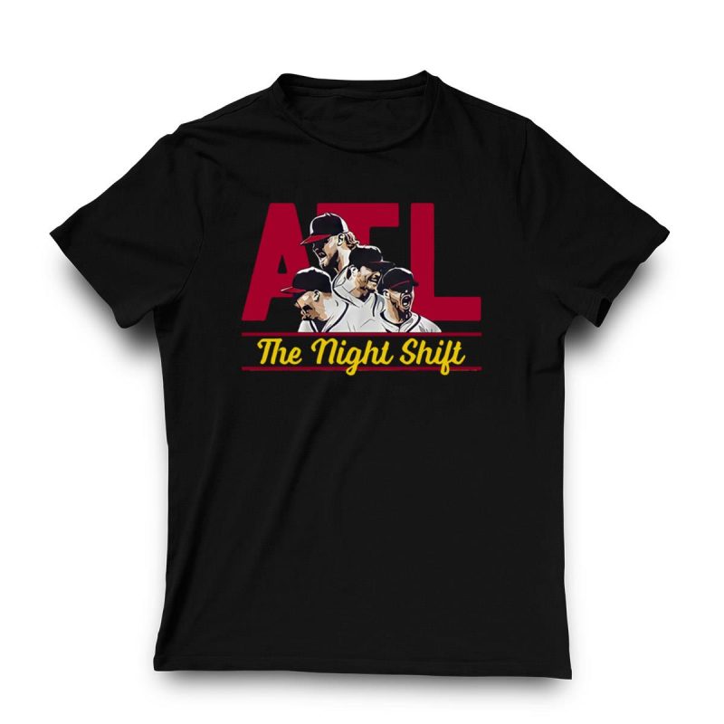 Atl The Night Shift Graphic T-Shirt For Cool Casual Style - Image 3
