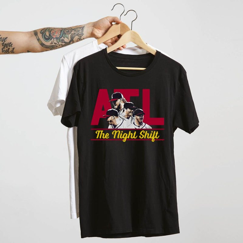 Atl The Night Shift Graphic T-Shirt For Cool Casual Style - Image 4