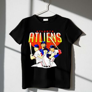 Atlanta Atliens Braves Baseball Fan T-Shirt For Ultimate Support