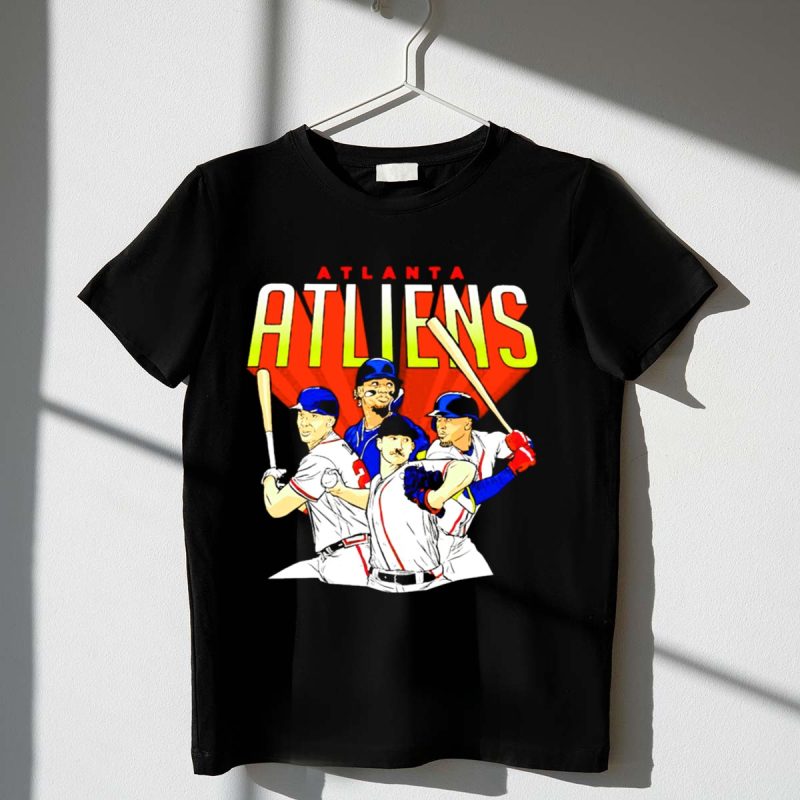 Atlanta Atliens Braves Baseball Fan T-Shirt For Ultimate Support