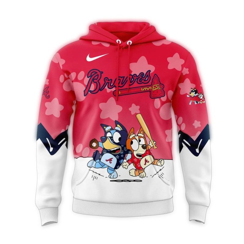 Atlanta Braves Bluey And Bingo 2025 Hoodie Shirt 2 hrumO