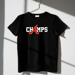 Atlanta Braves Champions T-Shirt - Celebrate The Win In Style!