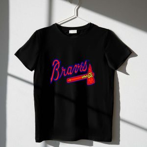 Atlanta Braves Classic Tomahawk Graphic T-Shirt For Fans