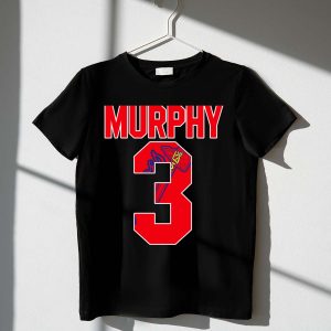Dale Murphy #3 Atlanta Braves T-Shirt With Iconic Tomahawk Design