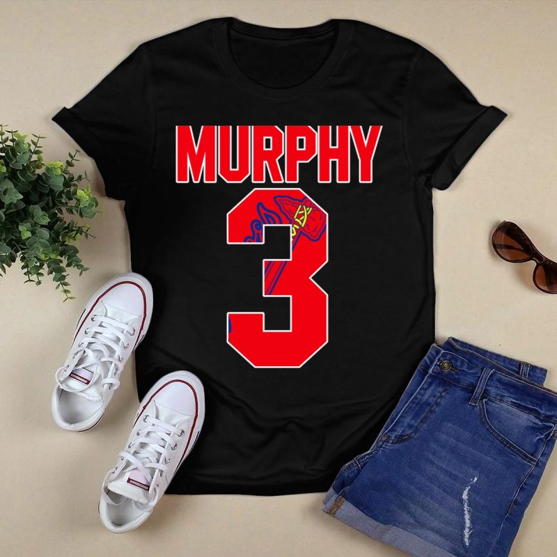 Dale Murphy #3 Atlanta Braves T-Shirt With Iconic Tomahawk Design - Image 5