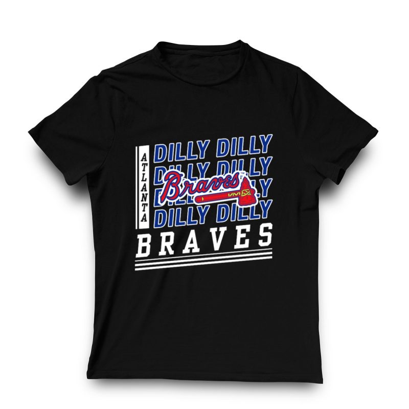 Atlanta Braves Dilly Dilly Logo T-Shirt For Fans And Collectors - Image 3