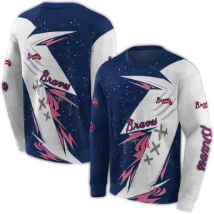Atlanta Braves All-Over Print Dynamic Sweatshirt For Fans
