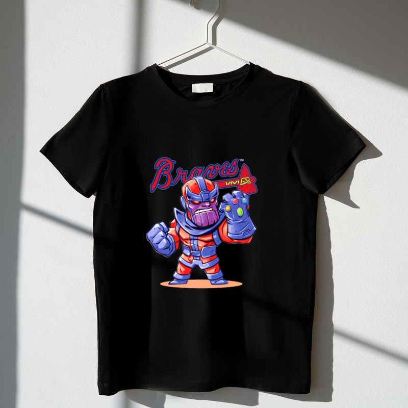 Atlanta Braves Thanos-Inspired Character T-Shirt For Fans