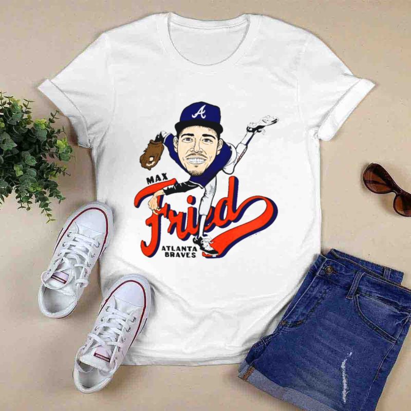 Max Fried Atlanta Braves T-Shirt - Official Mlb Team Apparel - Image 6