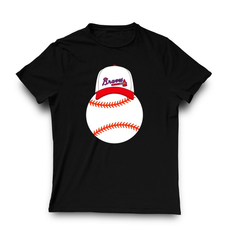 Atlanta Braves Mickey Mouse Graphic T-Shirt For Baseball Fans - Image 3