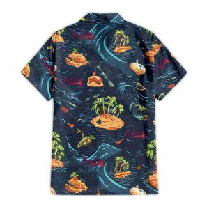 Atlanta Braves Hawaiian Shirt - Oceanfront Summer Style For Fans