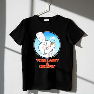 Atlanta Braves Larry Crown Graphic T-Shirt - Perfect Fan Apparel
