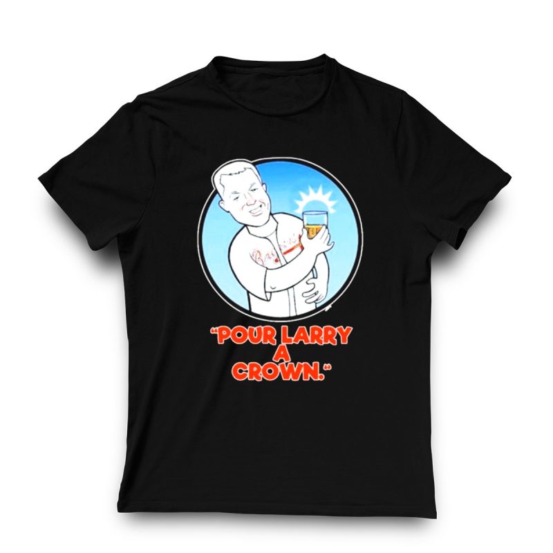 Atlanta Braves Larry Crown Graphic T-Shirt - Perfect Fan Apparel - Image 3