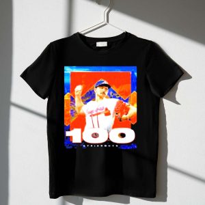 Vintage Atlanta Braves Spencer Strider 100 Strikeouts T-Shirt For Fans