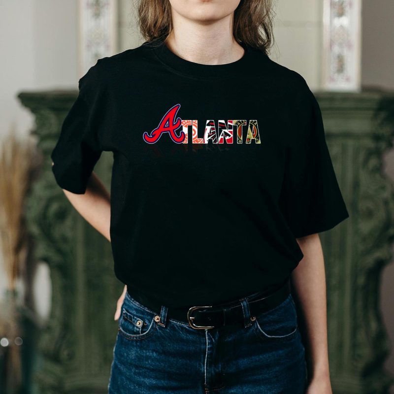 Atlanta Braves City Reflections T-Shirt - Stylish Fan Apparel - Image 2
