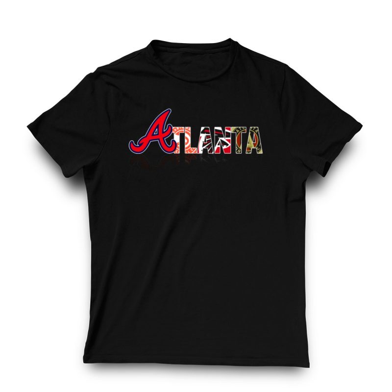 Atlanta Braves City Reflections T-Shirt - Stylish Fan Apparel - Image 3