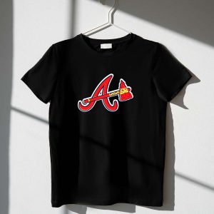 Atlanta Braves Tomahawk Logo Official T-Shirt - Fan Gear & Apparel