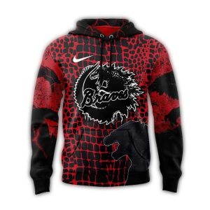 Atlanta Braves Godzilla All-Over Print Hoodie For Fans