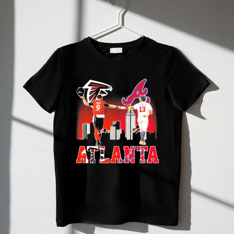 Atlanta Falcons City Champions T-Shirt - Ridder & Acuna Jr Design