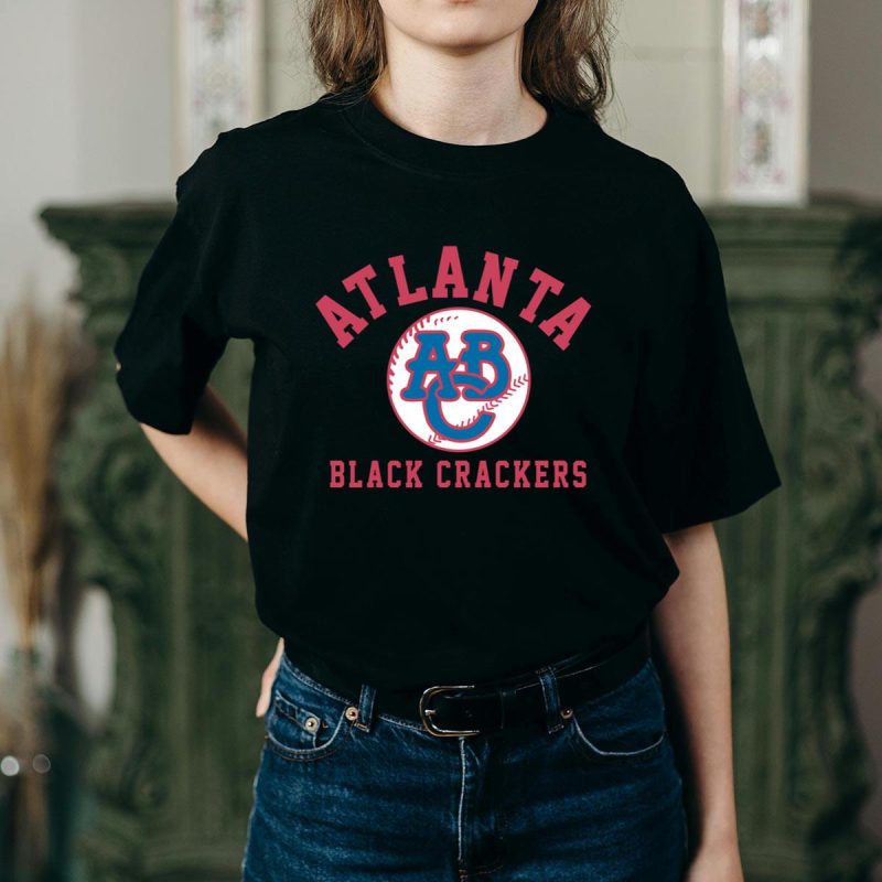 Atlanta Black Crackers Vintage T-Shirt For Fans And Collectors - Image 2