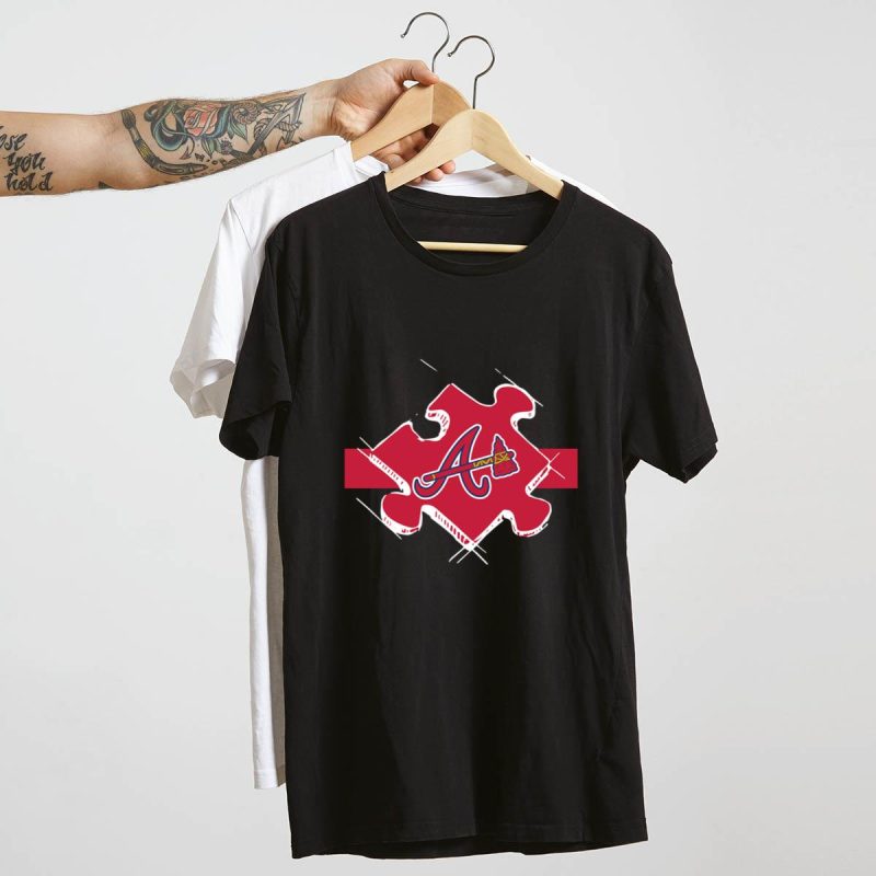 Atlanta Braves Autism Awareness T-Shirt For Support And Style - Image 4
